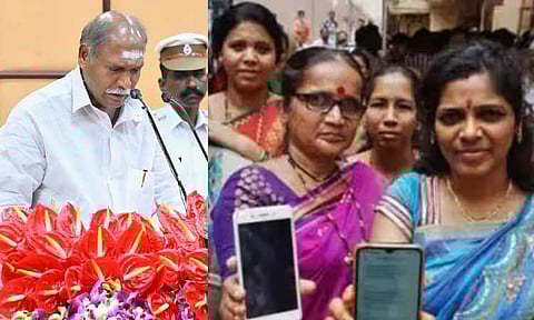 தமிழ்நாட்டைப் பின்பற்றி புதுச்சேரியிலும் குடும்ப தலைவிகளுக்கு ரூ.5,000 வரவு வைப்பு