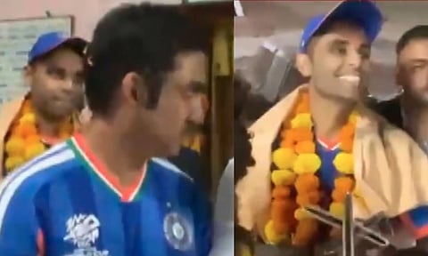 உலகக் கோப்பையுடன் அனுமான் கோவிலில் இந்திய அணி… வைரலாகும் வீடியோ!