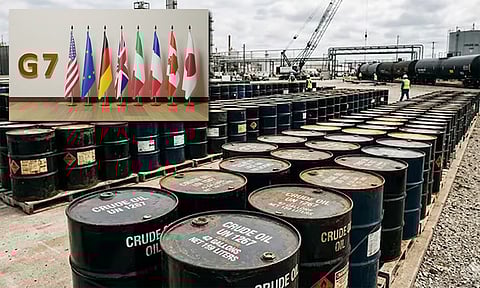 அதிகரிக்கும் கச்சா எண்ணெய் விலை: ஜி7 நாடுகள் இன்று அவசர ஆலோசனை