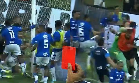 ஒரே போட்டியில் 23 ரெட் கார்டு - கால்பந்து வரலாற்றில் புதிய சாதனை