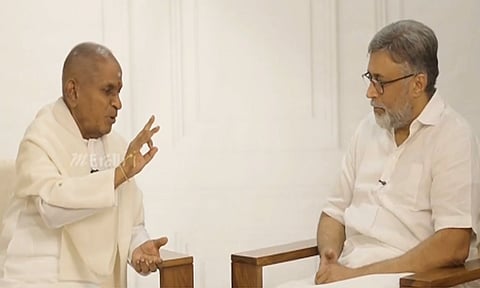 இளையராஜாவுடன் கைகோர்த்த சஞ்சய் சுப்ரமணியன்