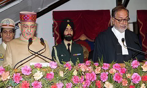 இமாசல பிரதேச புதிய கவர்னராக கவீந்தர் குப்தா பதவியேற்பு