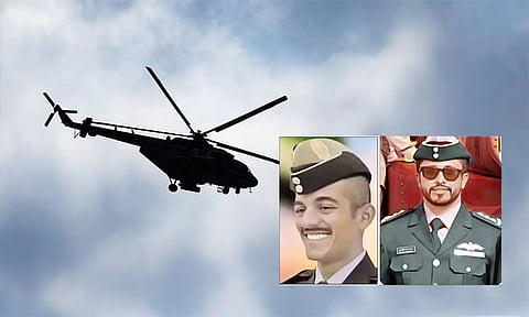 பாதுகாப்பு பணியில் ஈடுபட்ட அமீரக ராணுவ ஹெலிகாப்டர் விபத்து - 2 விமானிகள் உயிரிழப்பு