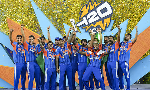 டி20 உலகக்கோப்பையை வென்ற இந்திய அணிக்கு ரூ. 131 கோடி பரிசுத்தொகை; பிசிசிஐ அறிவிப்பு
