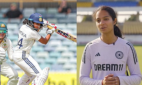 ’அழுத்தத்தை மறந்து விளையாடினேன்’ - முதல் டெஸ்ட் அனுபவத்தை பகிர்ந்த பிரதிகா