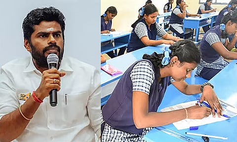 “தன்னம்பிக்கையுடன் தேர்வு எழுதுங்கள்”- 10ம் வகுப்பு மாணவர்களுக்கு அண்ணாமலை வாழ்த்து