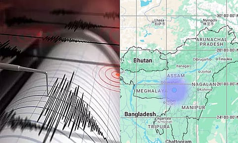 அசாமில் நிலநடுக்கம்: ரிக்டர் அளவில் 3.1 ஆக பதிவு