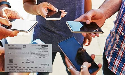 ‘கியூஆர்’ கோடை ஸ்கேன் செய்தால் ‘யூடியூப் லிங்க்’: 12-ம் வகுப்பு கணித வினாத்தாளில் சர்ச்சை