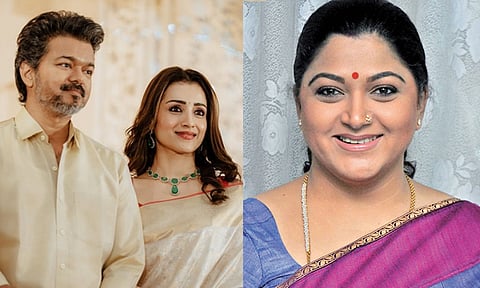 விஜய் - திரிஷா விவகாரம்; வெளிப்படையாக பேசிய நடிகை குஷ்பு