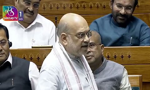 பேச வாய்ப்பு வரும்போது இங்கிலாந்திலும், ஜெர்மனியிலும் இருந்து விட்டு... ராகுல் காந்தியை சாடிய அமித்ஷா