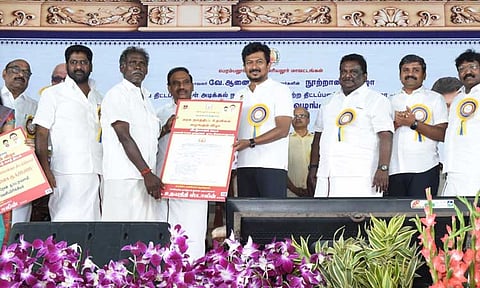 பெரம்பலூர் , அரியலூர் மாவட்டங்களில் முடிவுற்ற திட்டப்பணிகள்: உதயநிதி திறந்து வைத்தார்