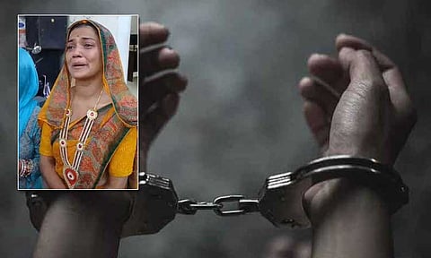 சினிமா பாணியில் மணமேடையில் கைது செய்யப்பட்ட ரவுடி... தாலி கட்டும் வரை விடக்கோரி கதறி அழுத மணமகள்