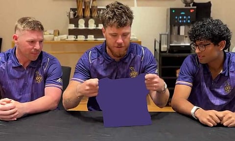 புதிய ஜெர்சியை நாளை அறிமுகம் செய்யும் கொல்கத்தா அணி