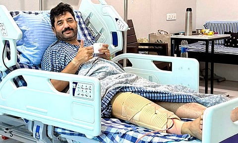 மராட்டியம்: 29 ஆண்டு கால காயத்திற்கு அறுவை சிகிச்சை செய்து கொண்ட மத்திய மந்திரி