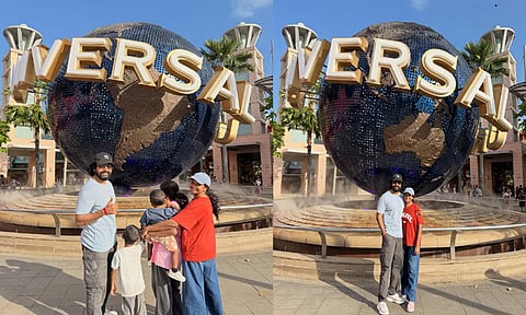 சிங்கப்பூரில் குடும்பத்துடன் விடுமுறையை கொண்டாடும் நடிகர் சிவகார்த்திகேயன்