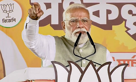 ஜனாதிபதி மட்டுமின்றி பழங்குடியினரையும், அரசியலமைப்பையும் திரிணாமுல் காங்கிரஸ் அவமதித்து விட்டது: பிரதமர் மோடி பேச்சு