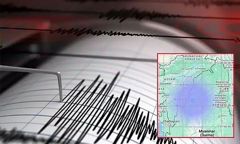 மியான்மரில் நிலநடுக்கம்; ரிக்டரில் 4.5 ஆக பதிவு
