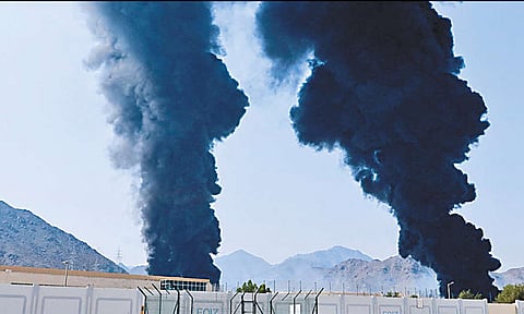 ஐக்கிய அரபு அமீரகத்தில் ஈரானின் தாக்குதலை புகைப்படம், வீடியோ எடுத்து பரப்பியதாக 45 பேர் கைது