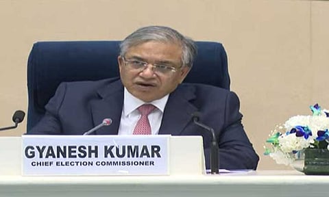 5 மாநிலங்களில் 17.4 கோடி பேர் வாக்களிக்க தகுதி பெற்றுள்ளனர் - ஞானேஷ்குமார்