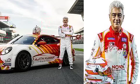 நடிகர் அஜித் பங்கேற்கும் கார் பந்தய அட்டவணை வெளியீடு