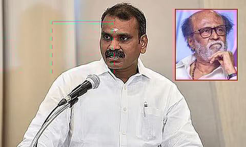 ரஜினிகாந்த் பற்றி அவதூறாக பேசிய ஆதவ் அர்ஜுனாவுக்கு கண்டனம்..! மத்திய இணை மந்திரி எல். முருகன் எக்ஸ் பதிவு