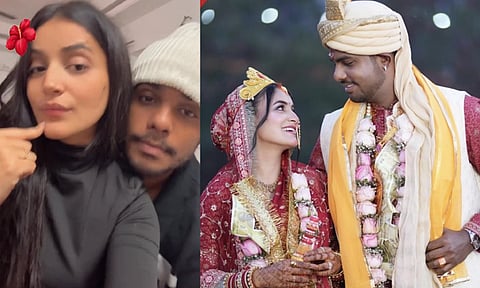 ரகசிய திருமணம் செய்த ’ஆர்சிபி’ வீரர்? - புகைப்படங்கள் வைரல்