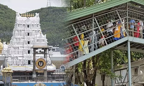 திருப்பதியில் இலவச தரிசனத்துக்கு பக்தர்கள் 18 மணி நேரம் காத்திருப்பு