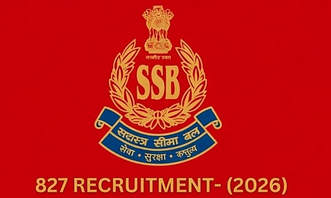 மத்திய காவல்படையில் வேலை: 827 பணியிடங்கள்- எஸ்.எஸ்.பி வெளியிட்ட அறிவிப்பு