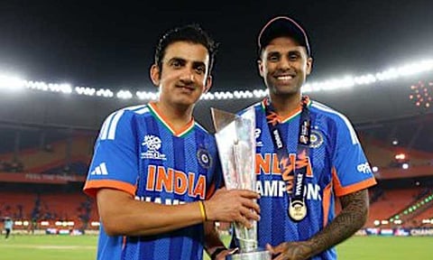 கம்பீர் முகத்தில் புன்னகையை பார்த்ததும் அனைவரும் மகிழ்ச்சி அடைந்தோம்: சூர்யகுமார் யாதவ்