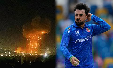 ஆப்கானிஸ்தானில் பாகிஸ்தான் கொடூரத் தாக்குதல்: ரஷித் கான் வேதனை