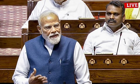 அரசியலில் முற்றுப்புள்ளி என்பதே இல்லை: ஓய்வு பெறும் எம்.பிக்களை பாராட்டி பேசிய பிரதமர் மோடி