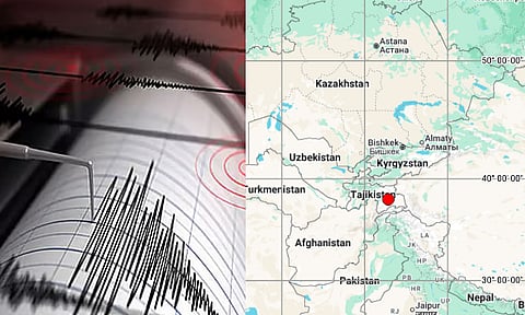 தஜிகிஸ்தானில் நிலநடுக்கம்: ரிக்டர் அளவில் 4 ஆக பதிவு