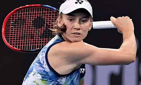 சர்வதேச டென்னிஸ் தரவரிசை: ரைபகினா முன்னேற்றம்