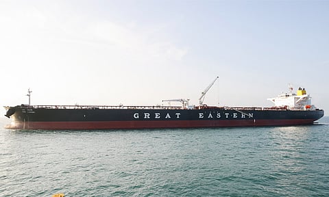 80,886 டன் கச்சா எண்ணெய் உடன் ஹார்முஸ் ஜலசந்தி வழியாக குஜராத் வந்த இந்திய கப்பல்