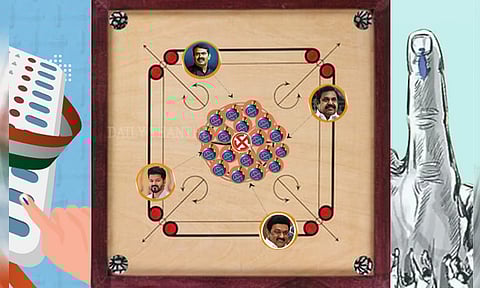 அதிரும் தமிழக தேர்தல் களம்: 4 முனைப்போட்டி யாருக்கு சாதகம்..?