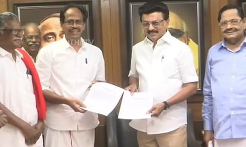 ‘இதனால்தான் 5 தொகுதிகளுக்கு சம்மதித்தோம்..’ - வீரபாண்டியன் பரபரப்பு பேட்டி