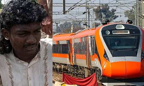 காதல் தோல்வியால் வந்தே பாரத் ரெயில் மீது கல்வீசிய சிறுவன் கைது