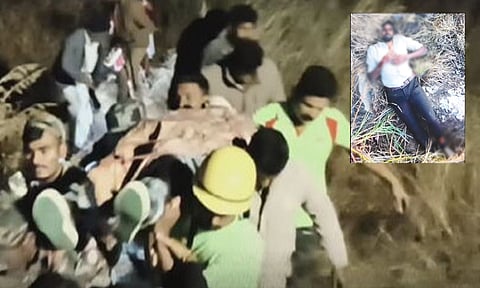 ஊட்டியில் 150 அடி பள்ளத்தாக்கில் விழுந்த இளைஞர்.. 12 மணி நேர போராட்டத்திற்கு பின் மீட்பு