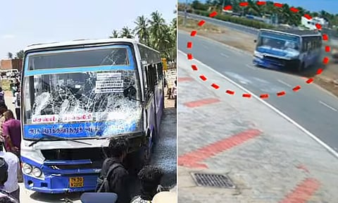 சேலத்தில் பயங்கர விபத்து... அரசுப் பேருந்து மோதி 7 பேர் உயிரிழப்பு