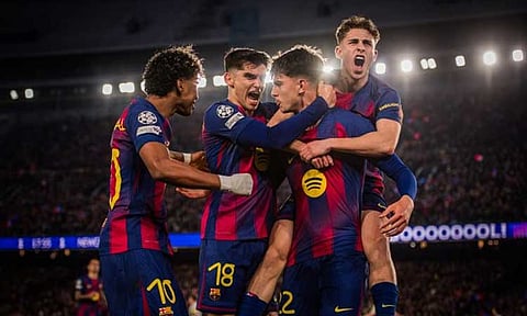 சாம்பியன்ஸ் லீக் கால்பந்து: பார்சிலோனா காலிறுதிக்கு முன்னேற்றம்