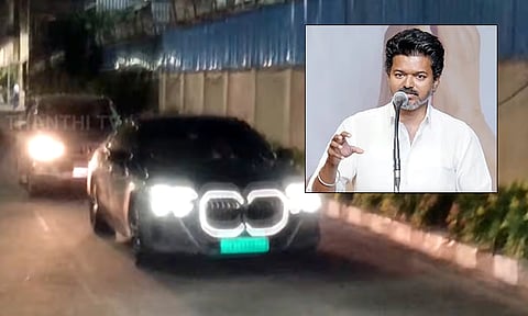 த.வெ.க. தலைவர் விஜய் மும்பை பயணம்