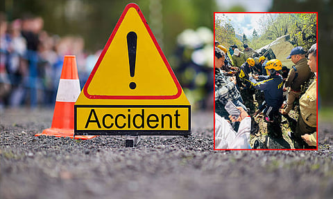 உத்தராகண்ட்: 200 அடி ஆழ பள்ளத்தில் கவிழ்ந்த கார்; 2 பேர் பலி