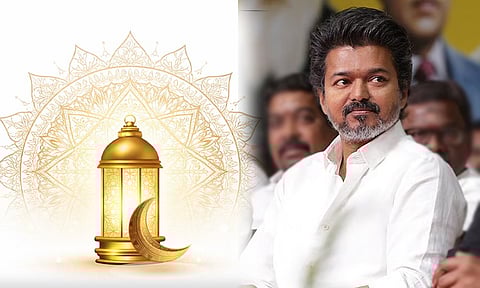 அன்பைப் பகிர்வோம் - தவெக தலைவர் விஜய் ரம்ஜான் வாழ்த்து