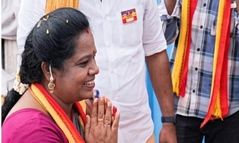 ’ தி.மு.க. தீயசக்தி’ சிறுவர்களை வைத்து பிரசாரம் த.வெ.க. மாவட்ட செயலாளர் மீது வழக்குப்பதிவு