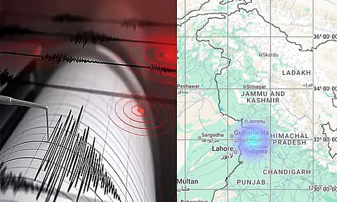 பஞ்சாப்பில் நிலநடுக்கம்: ரிக்டர் அளவில் 2.8 ஆக பதிவு