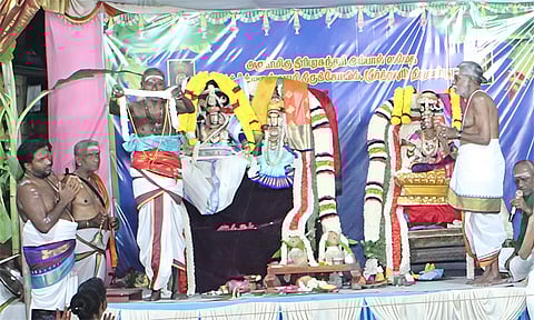 திரிபுரசுந்தரி சமேத தீர்த்தீஸ்வரர் திருக்கல்யாணம்