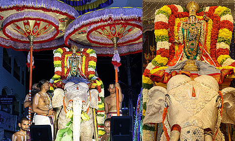 யானை வாகன வீதிஉலா