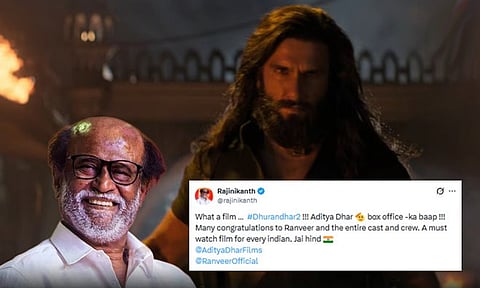 ’ஒவ்வொரு இந்தியரும் கட்டாயம் பார்க்க வேண்டும்’: துரந்தர்-2 படத்தை பாராட்டிய ரஜினி