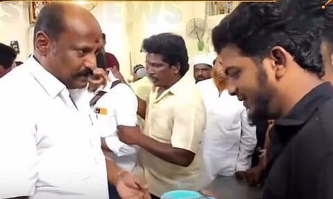 சேலம் தவெக மாவட்ட செயலாளர் மீது வழக்குப்பதிவு