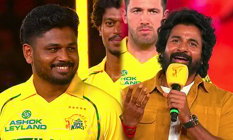 கேரளாவில் இருந்து இங்கு வந்தால்.. சஞ்சு சாம்சனை கலாய்த்த சிவகார்த்திகேயன்